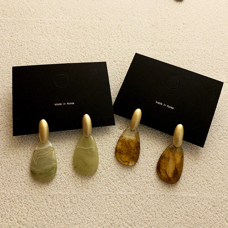 Resin Acrylic Earrings